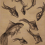 Gaston SUISSE (1896-1988) - Poissons exotiques.